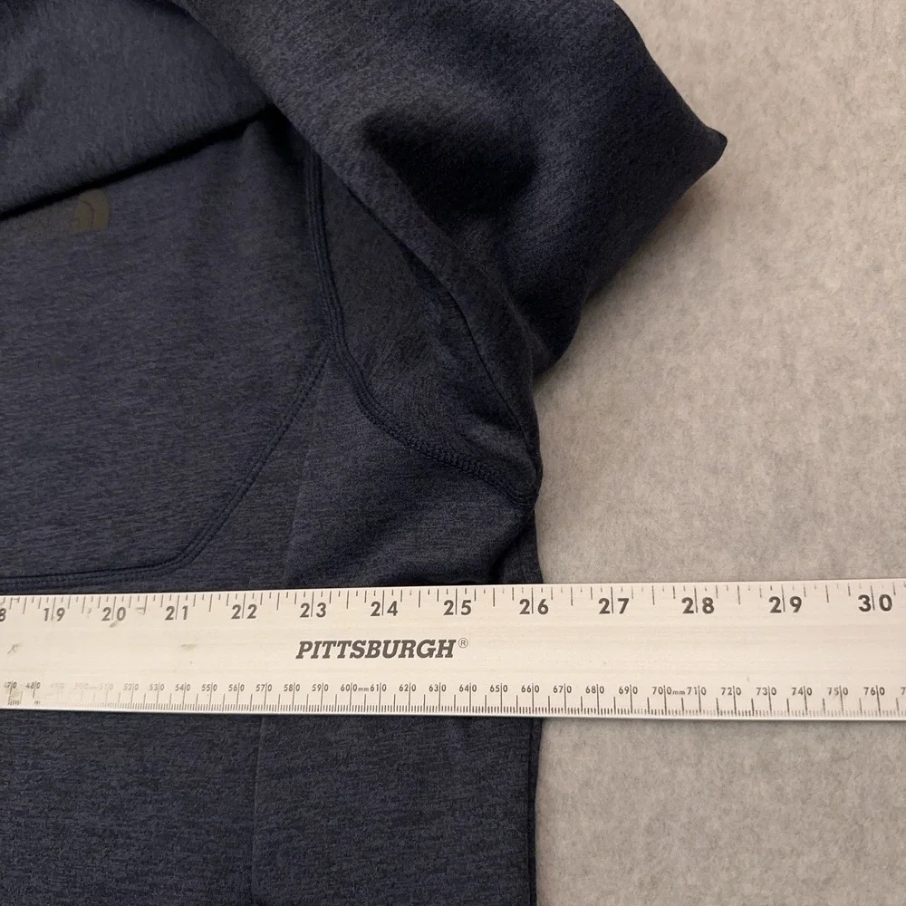 The North Face Skyline 1/2 Zip Fleece Men's XXL‎ Blue Mock Neck Embroidered